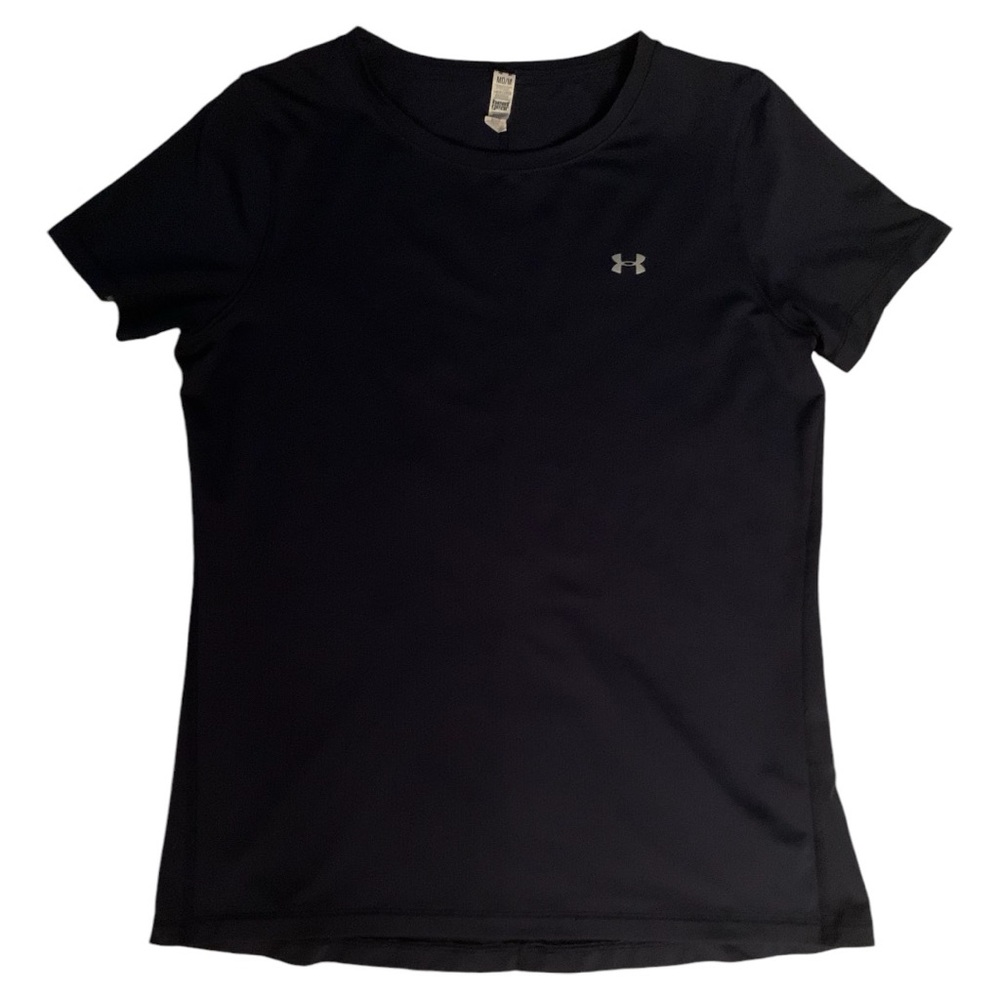 Body Armor HeatGear top, size M - lightweight, moisture-wicking. Navy Blue